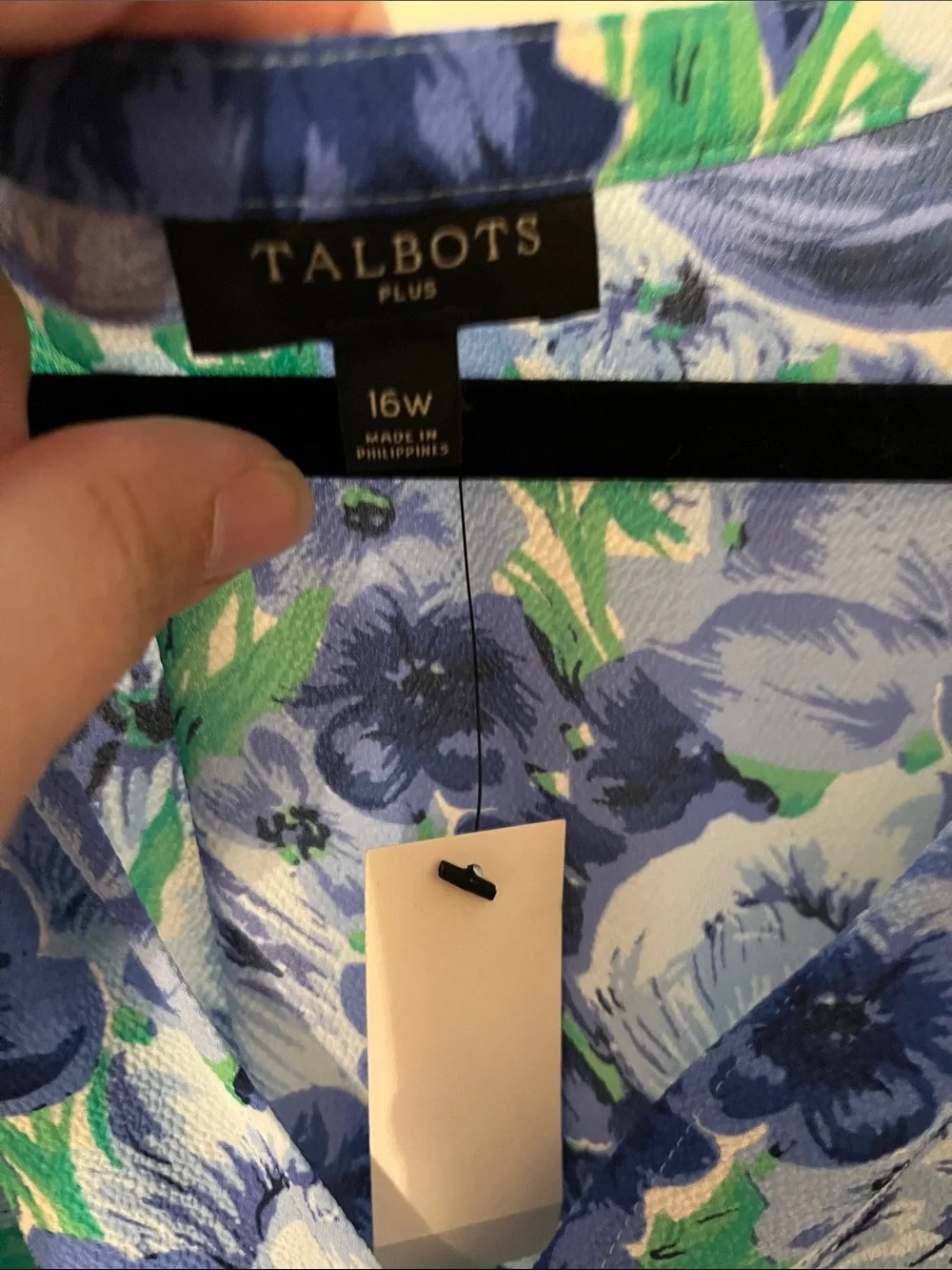Talbots floral midi